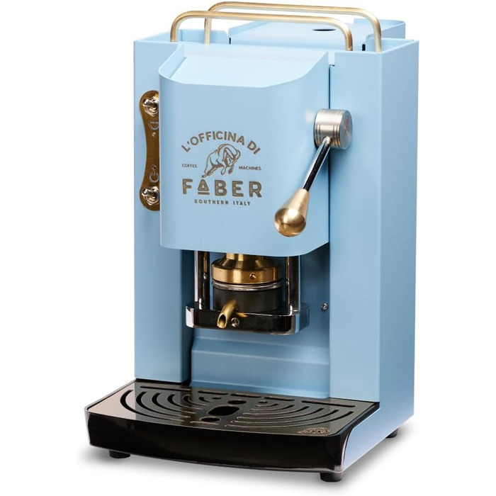 Кавомашина Faber Pro Deluxe з міді та вафельниці з Ese паперу 44 мм