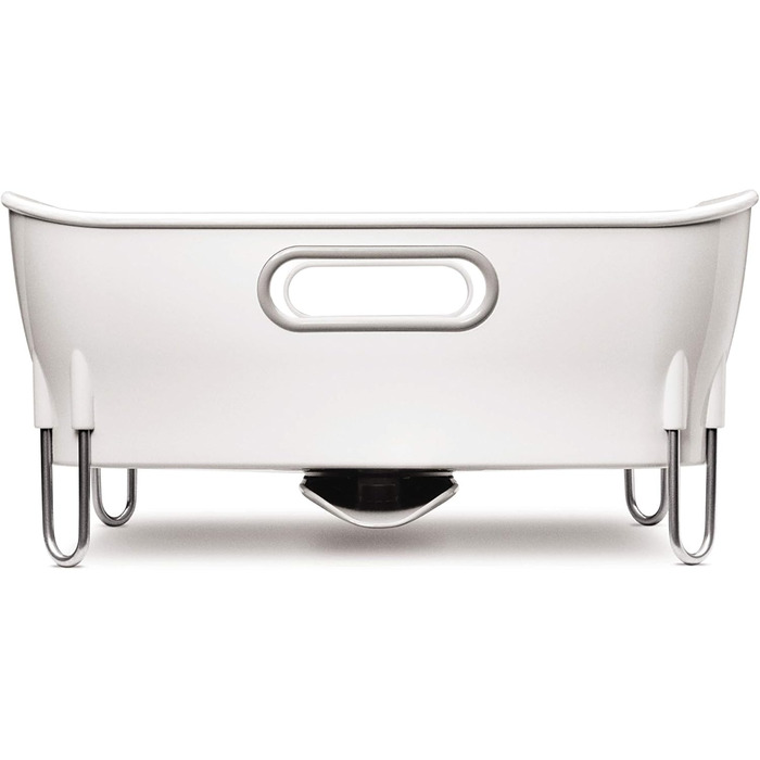 Сушарка для посуду Simplehuman KT1104 компактна, біла, пластик, гарантія 5 років