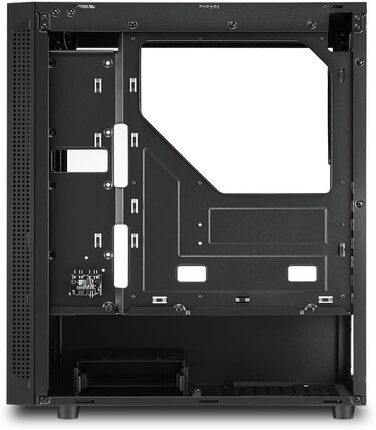 Корпус для ПК Sharkoon RGB Slider з підсвіткою, чорний