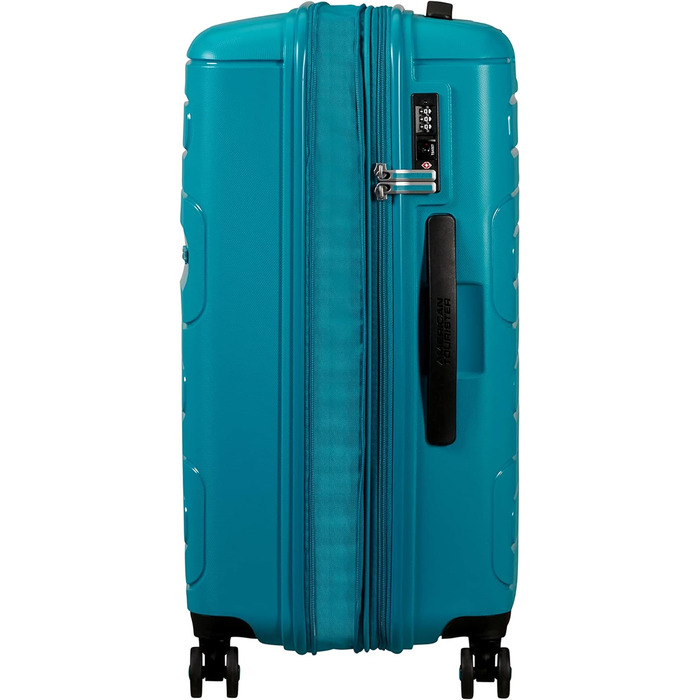 Валіза та візки American Tourister Sunside, M (67,5 см - 72,5/83,5 л) бірюзовий (повністю бірюзовий)