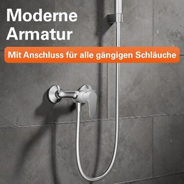 Змішувач для ванни EISL Claudio з душовим підключенням, хром, однорідний, NI023CALCR