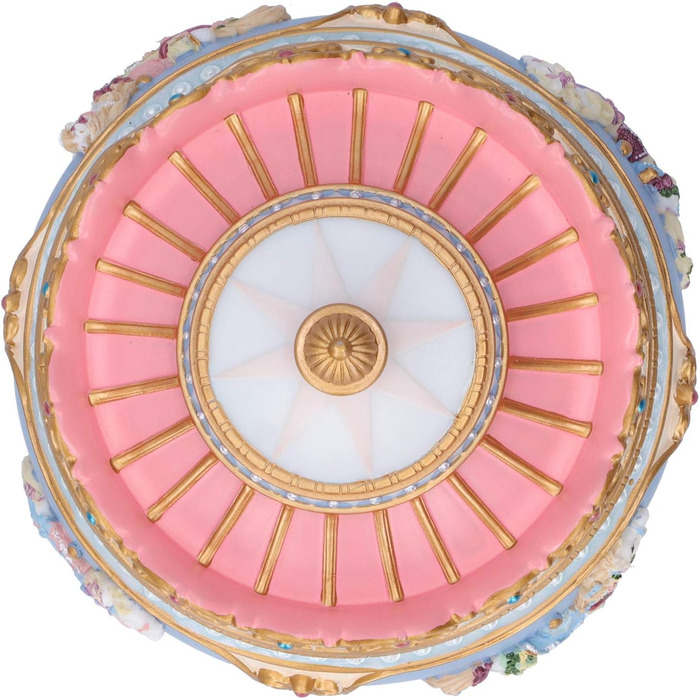 Музична скринька-карусель Jeffergarden Ca Nnon 12 см рожева
