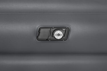 Надувний матрац SleepLux Dream Luxus подвійний з вбудованим насосом, 45.7 см, високий, для гостей, кемпінгу, дому