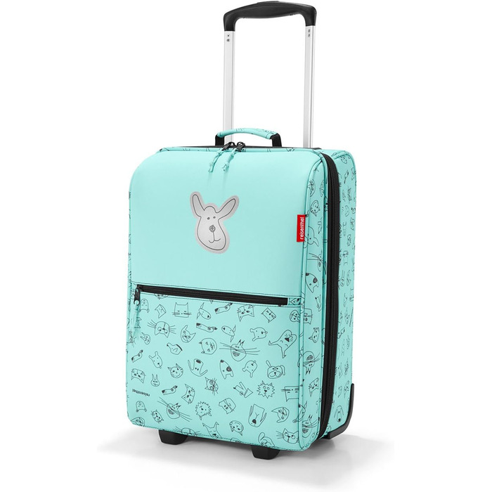 Дитяча валіза з м'якою оболонкою 19 л - 29x43x18 см та рюкзак дитячий 21 x 28 x 12 см/5 л Cats and Dogs Mint