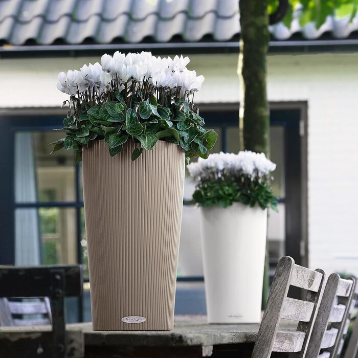 Горщик для квітів LECHUZA CILINDRO Sandbraun 32 (32x32x56 см)