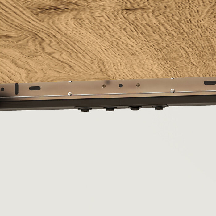 Розсувний обідній стіл, стіл-трансформер на 6-8 осіб, кухонний стіл із міцними сталевими ніжками