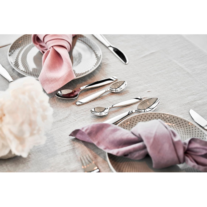 Набір дитячого посуду ZWILLING Kinderbesteck, 4 предмети, з зображенням лицарів, для дітей від 3 років, нержавіюча сталь 18/10, сріблястий, без пластикової упаковки