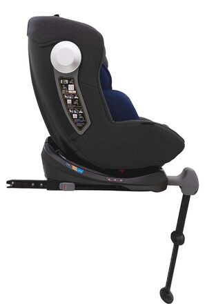 Дитяче автокрісло PETEX I-SIZE Lukas 1241 з ISOFIX 44441218 (синій, антрацит)