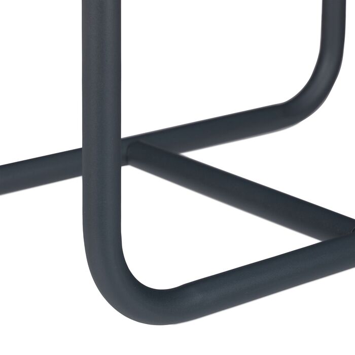 Стильна металева полиця для дров Relaxdays