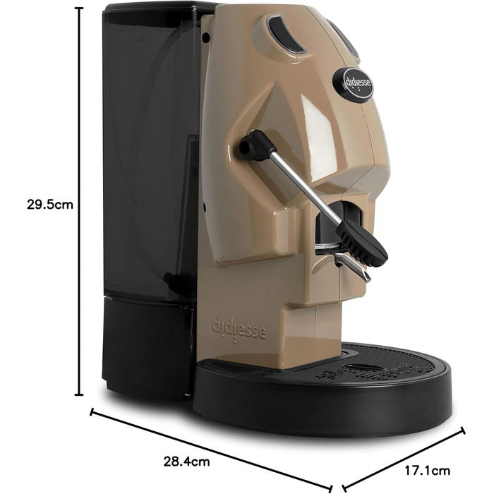 Кавомашина Didiesse Baby Frog Pad – компактна модель з резервуаром 1,5 л, 44 мм, з функцією Standby (білий)