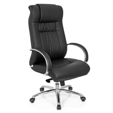 Крісло для шеф-кухаря XXL G 600, штучна шкіра, чорне, hjh OFFICE