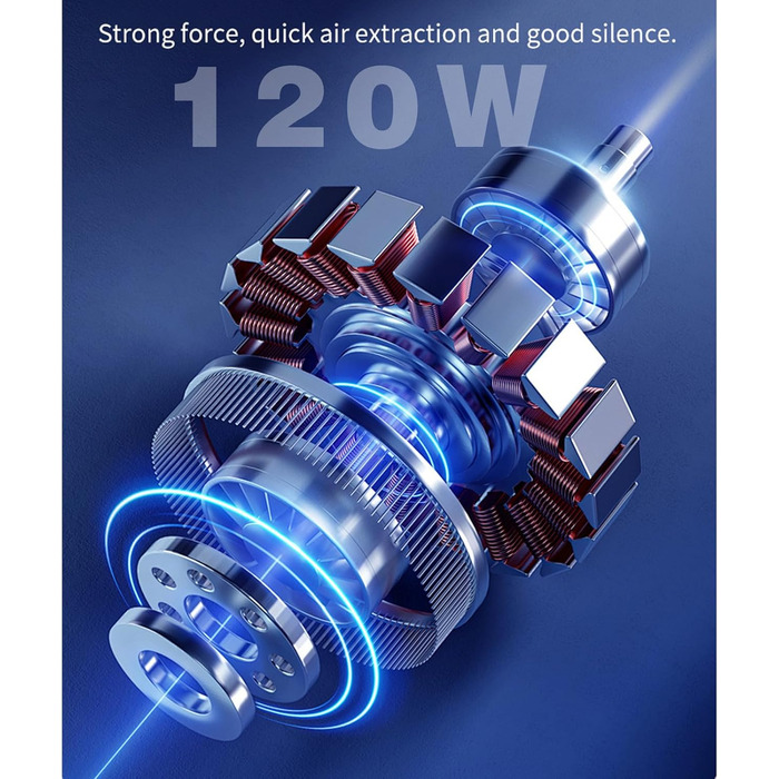 Вакууматор для продуктів ESoundvol 8-в-1 з LED-дисплеєм, вбудованим різаком та контролем температури, 10 пакетів у комплекті