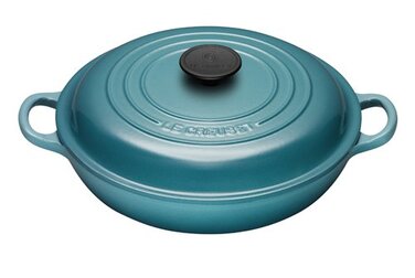 Сотейник / жаровня 26 см, бірюзовий Le Creuset