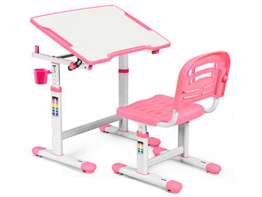 Комплект Evo-kids (стіл+стілець) Evo-07 Pink (sale)