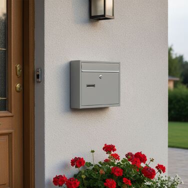 Скріпка Relaxdays для поштової скриньки з табличкою для імені