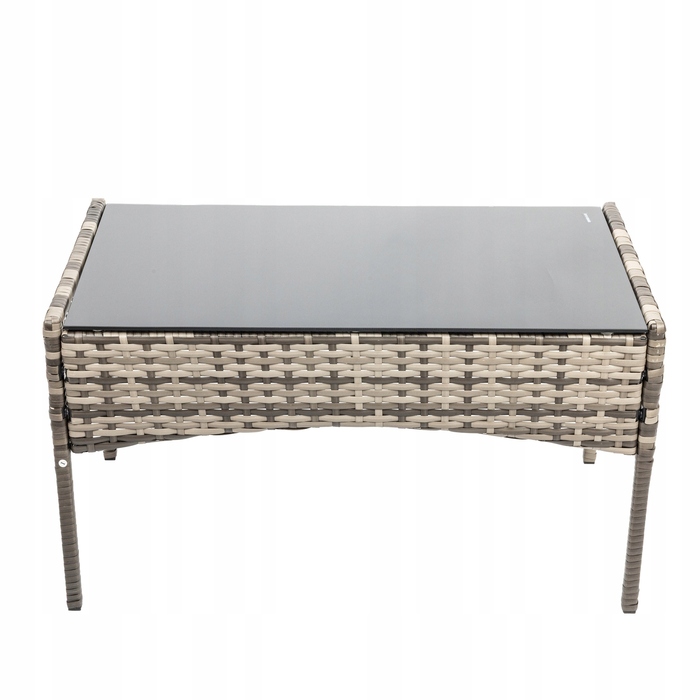 Комплект садових меблів Rino з ротанга, бежевий, 4 предмети