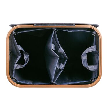 Контейнер для збору пляшок Relaxdays з двома відділеннями