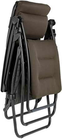 Крісло-релаксатор Lafuma Mobilier Zero Gravity з AirComfort® (чорний) - 5 років гарантії