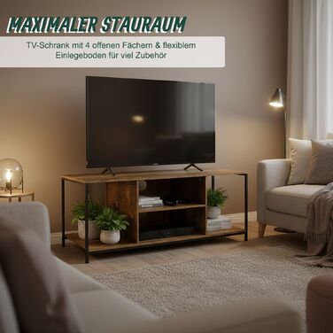 Тумба під телевізор Relaxdays з 4 відділеннями