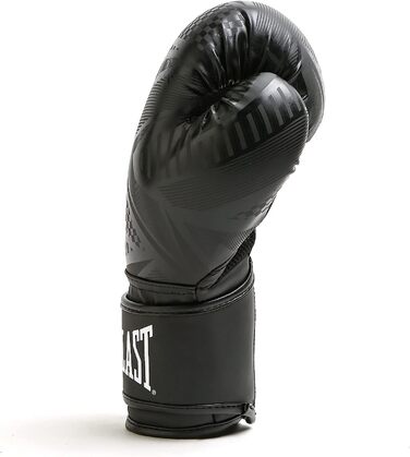 Боксерські рукавички Everlast Spark Glove тренувальні унісекс чорні 12 унцій