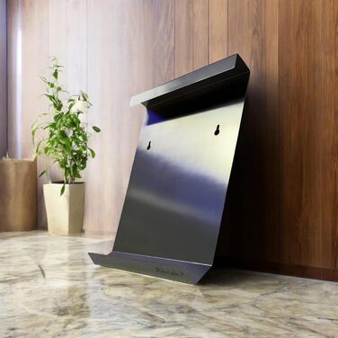 Настінний тримач для капсул Nespresso (6 шт.) - органайзер з нержавіючої сталі, мінімалістичний, для кухні