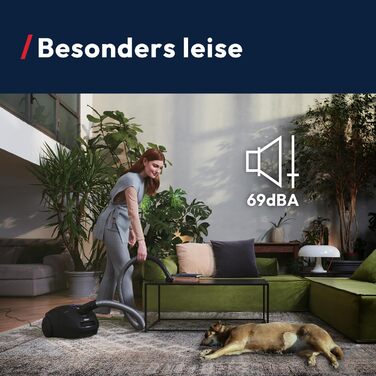 Пылесос Hoover HE2 Kompakter: Мощний пилосос з мішком для твердих підлог та килимів, фільтр EPA, 3,5 л контейнер для пилу, аксесуари, 850 Вт, радіус дії 10 м [HE2Z10A]