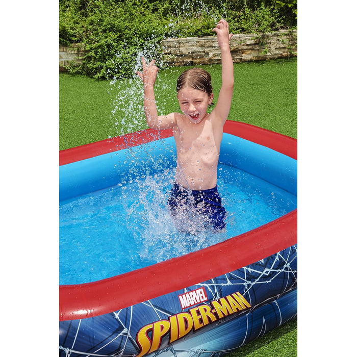Дитячий надувний басейн Bestway Spider-Man 200x146x48 см