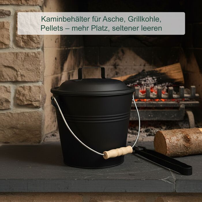 Відро для сміття Relaxdays з мітлою та совкою