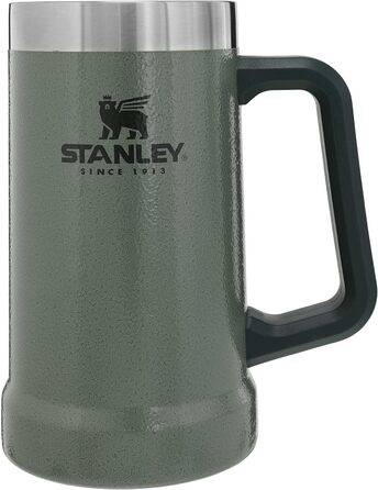 Термокружка Stanley Adventure Vacuum Stein 709 мл, зелений Hammertone - зберігає холод до 7 годин