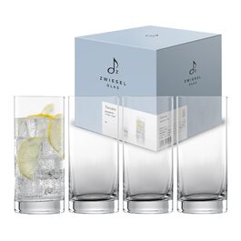 Склянка для віскі Zwiesel Glas Tavoro 0,4 л (набір 4 шт.), сучасний Tumbler, Tritan-кришталь, Made in Germany