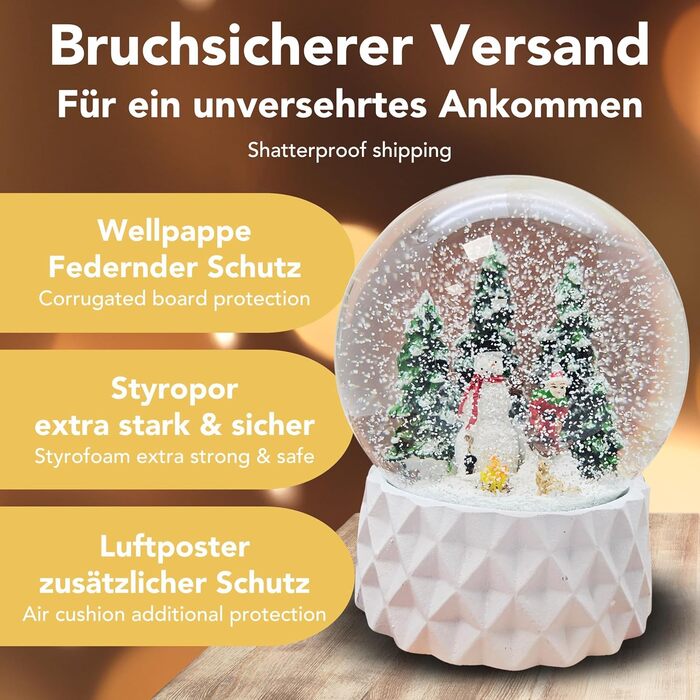 Шакербол зі сніговиком та дитиною на санках, Pure-Line, діаметр 100 мм, 20169