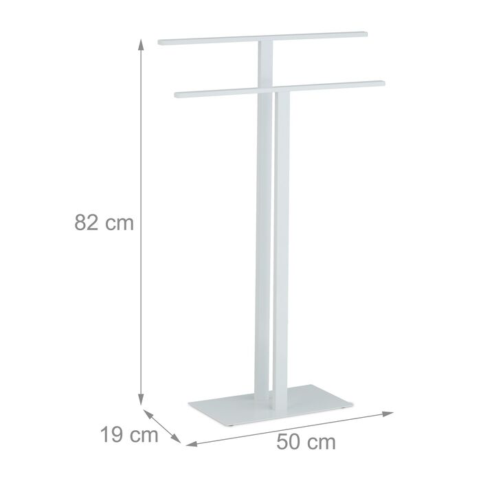 Підставка для рушників Relaxdays T-подібної форми