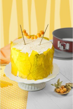 Форма для випікання Kaiser Springform з плоским дном, 26 см, кругла, з антипригарним покриттям, виймається, Classic Plus (комплект з формою 28 см)