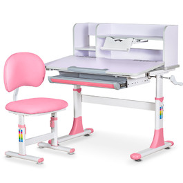 Комплект меблів Evo-kids (стіл+стілець+полиця) BD-21 PN