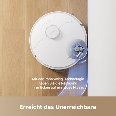 Робот-пилосос Dreame L10s Pro Gen3: потужність 13000 Pa, DuoBrush для шерсті тварин, унікальна система очищення кутів, автоматичне самоочищення, уникнення перешкод LDS-навігацією з лазером, суха та волога прибирання, для твердих підлог та килимів, акумуля