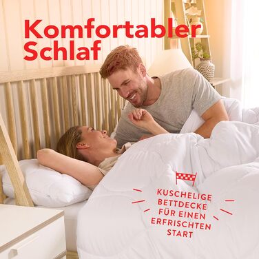 Ковдра зимова John Cotton New Way 240x220 - тепла, дихаюча, для алергіків, сертифікат Öko-Test, мікрофібра