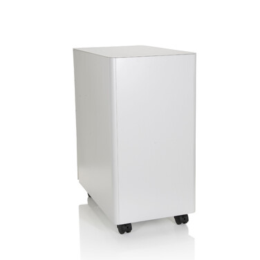 Контейнер на колесах COLOR I, метал білий (hjh OFFICE)