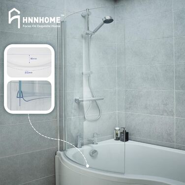 Ущільнювач для душової кабіни HNNHOME, 1м, скло 6-8мм, ущільнювач для душових дверей, ущільнює зазори до 20мм