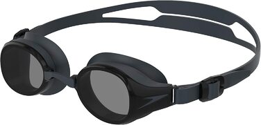 Оптичні окуляри для плавання Speedo Unisex для дорослих Hydropure, чорні/димові, 7