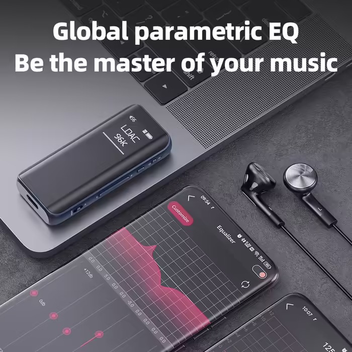 FIIO BTR15 Bluetooth підсилювач для навушників, чорний