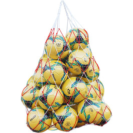 Баскетбольна сумка, сітка, сумка для м'ячів, футбольна сумка, сітка для м'ячів, поліестер, товста сітчаста сумка, портативна, спортивне спорядження для футболу, регбі, гандболу, волейболу