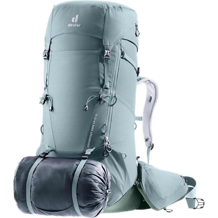 Жіночий трекінговий рюкзак deuter Aircontact Core 5510 Sl (1 упаковка) 5510 л Сланцевий плющ