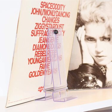 Підставка для вінілових платівок CollectorMount і настінне кріплення для монтажу альбомів, невидиме і регульоване, комплект (3)