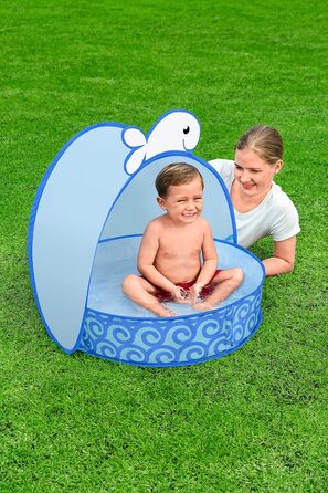 Дитячий басейн Bestway Pop-Up n Splash з навісом від сонця 78 x 68 x 60 см