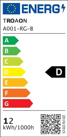 Стійлампа TROPICALTREE LED з регулюванням яскравості, 11 режимів, 5 кольорів, 2700K-6500K, 80 LED, CRI≥95, гнусий 360° шийка, USB з таймером, настільна лампа для роботи, захист для очей, чорний