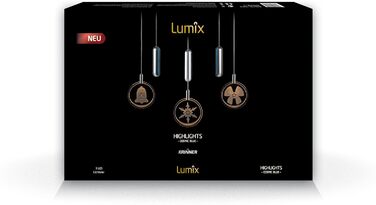 KRINNER Lumix Highlights LED-підсвічування настільне, акрил, блакитний cosmic, 76020