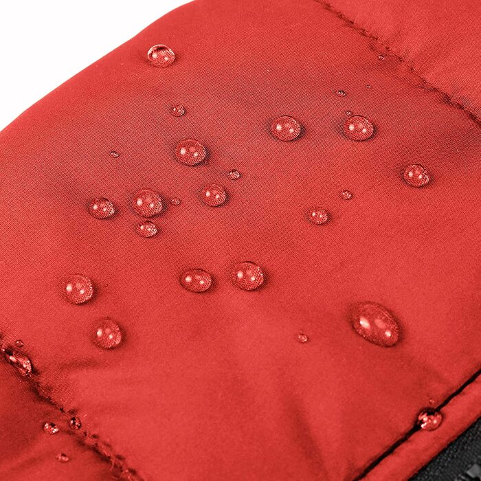 Куртки для собак Aiboria на зиму вітрозахисні водонепроникні, пальто для холодної погоди 2 в 1, Зимова тепла куртка для цуценят, шлейка для маленьких собак (м, червоний) Червоний м