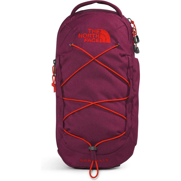 Рюкзак унісекс THE NORTH FACE Borealis (1 Pack) (один розмір, Boysenberry Light Heather / вогненно-червоний)