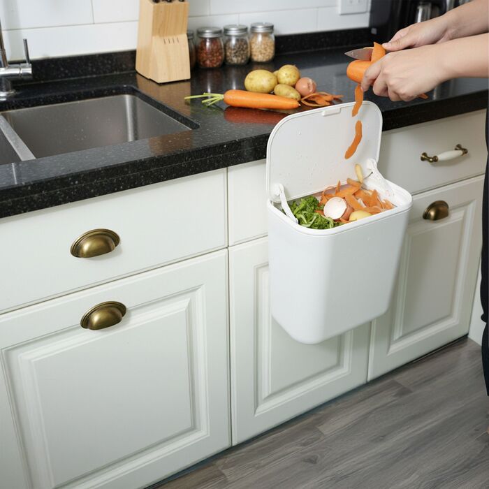 Відро для сміття Relaxdays для підвішування, 9 л