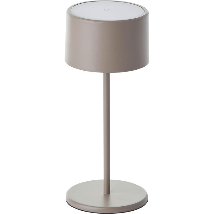 LED-лампа настільна Taupe з диммером та акумулятором. Сучасний дизайн, енергозбереження, USB-зарядка. Настільна лампа для дому.
